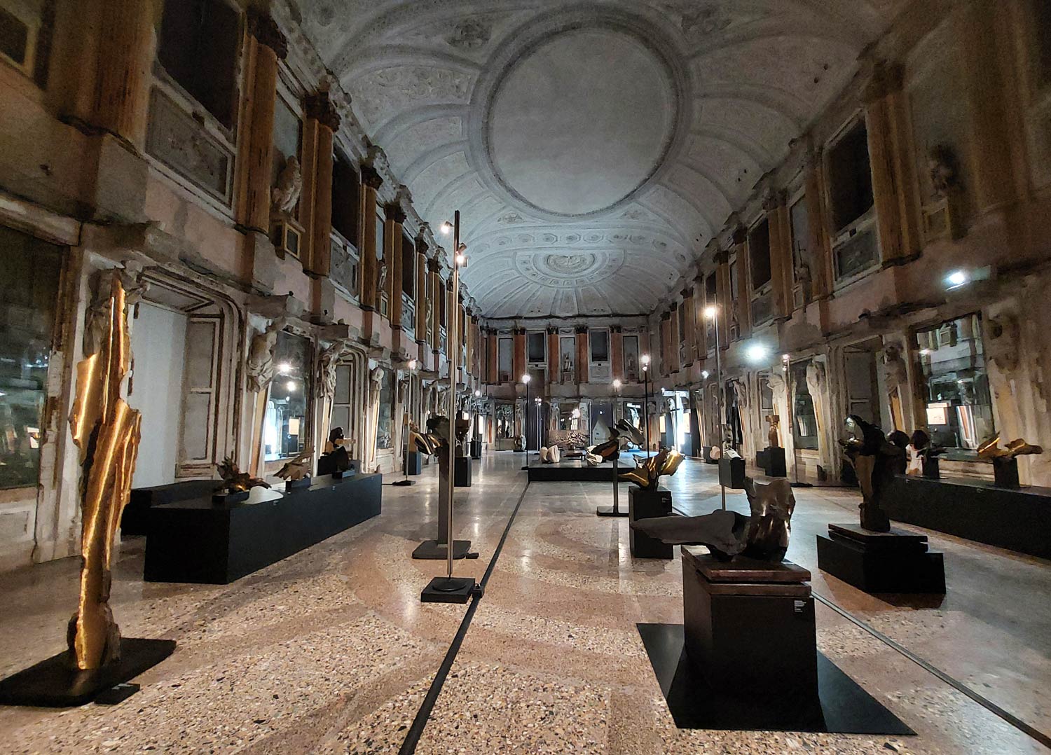 Somaini e Milano. La scultura, Sala delle Cariatidi, Palazzo Reale
