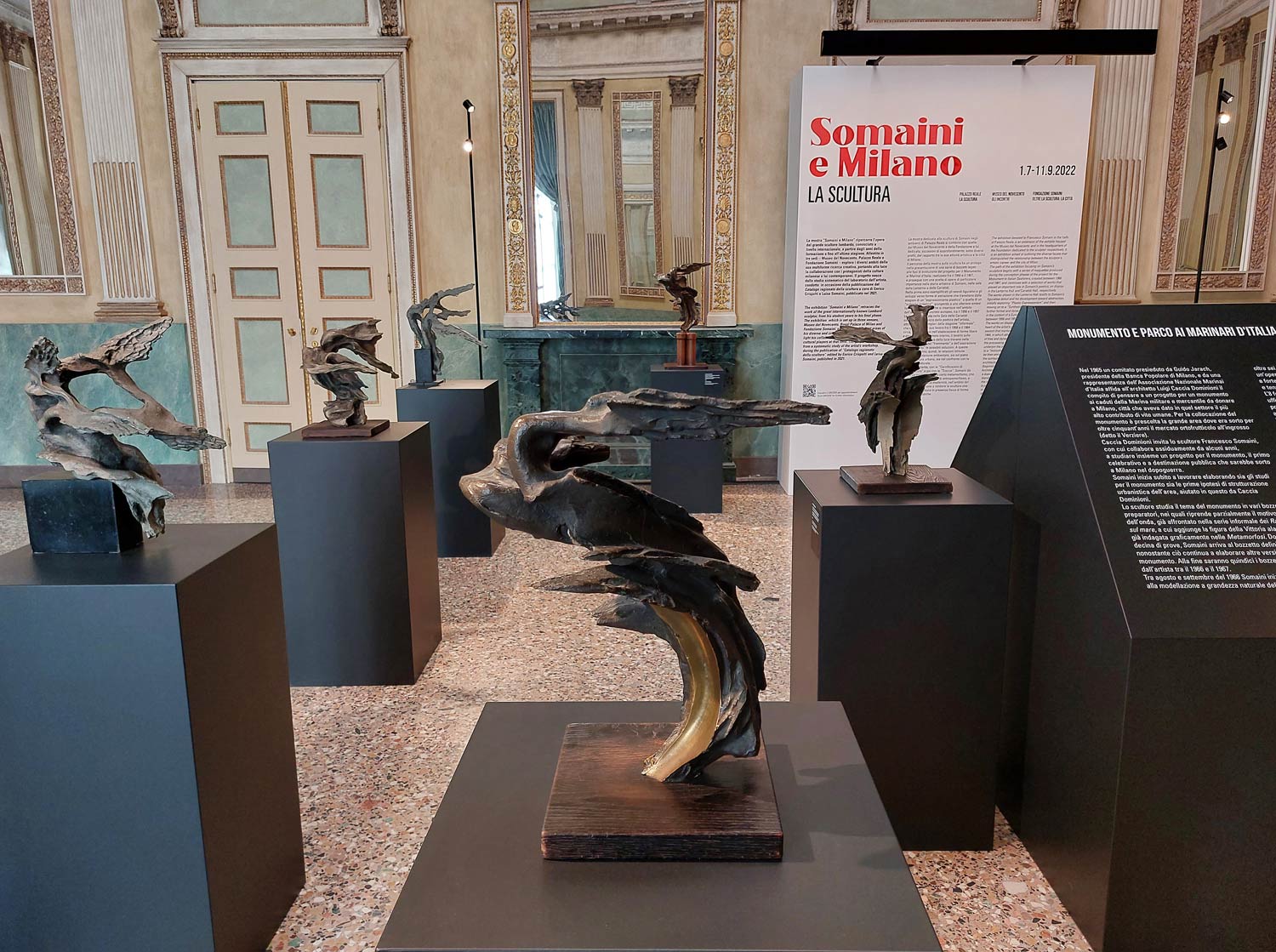 Somaini e Milano. La scultura, Sala della Lanterna, Palazzo Reale
