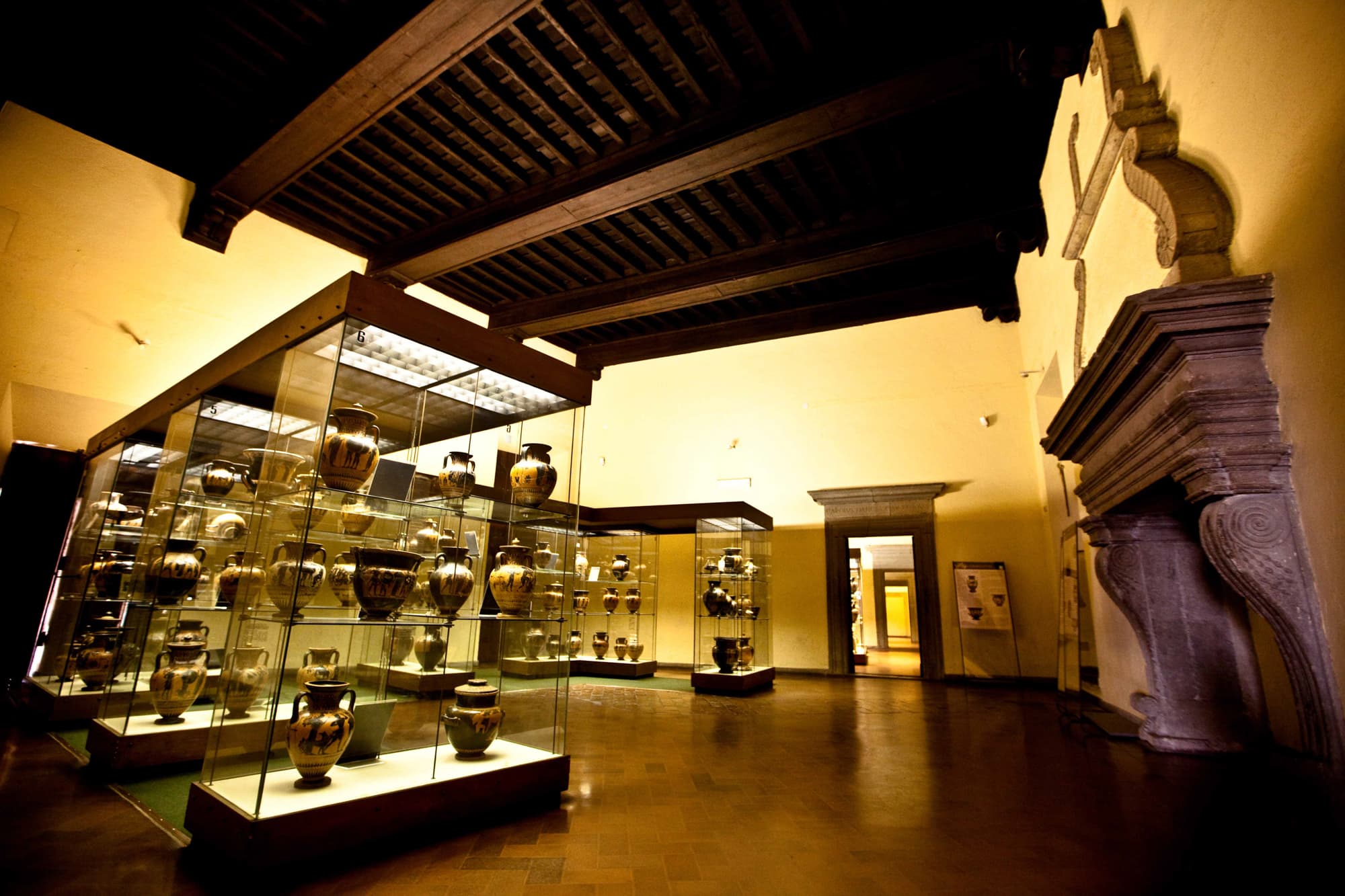Ceramiche al Museo Archeologico Nazionale di Tarquinia
