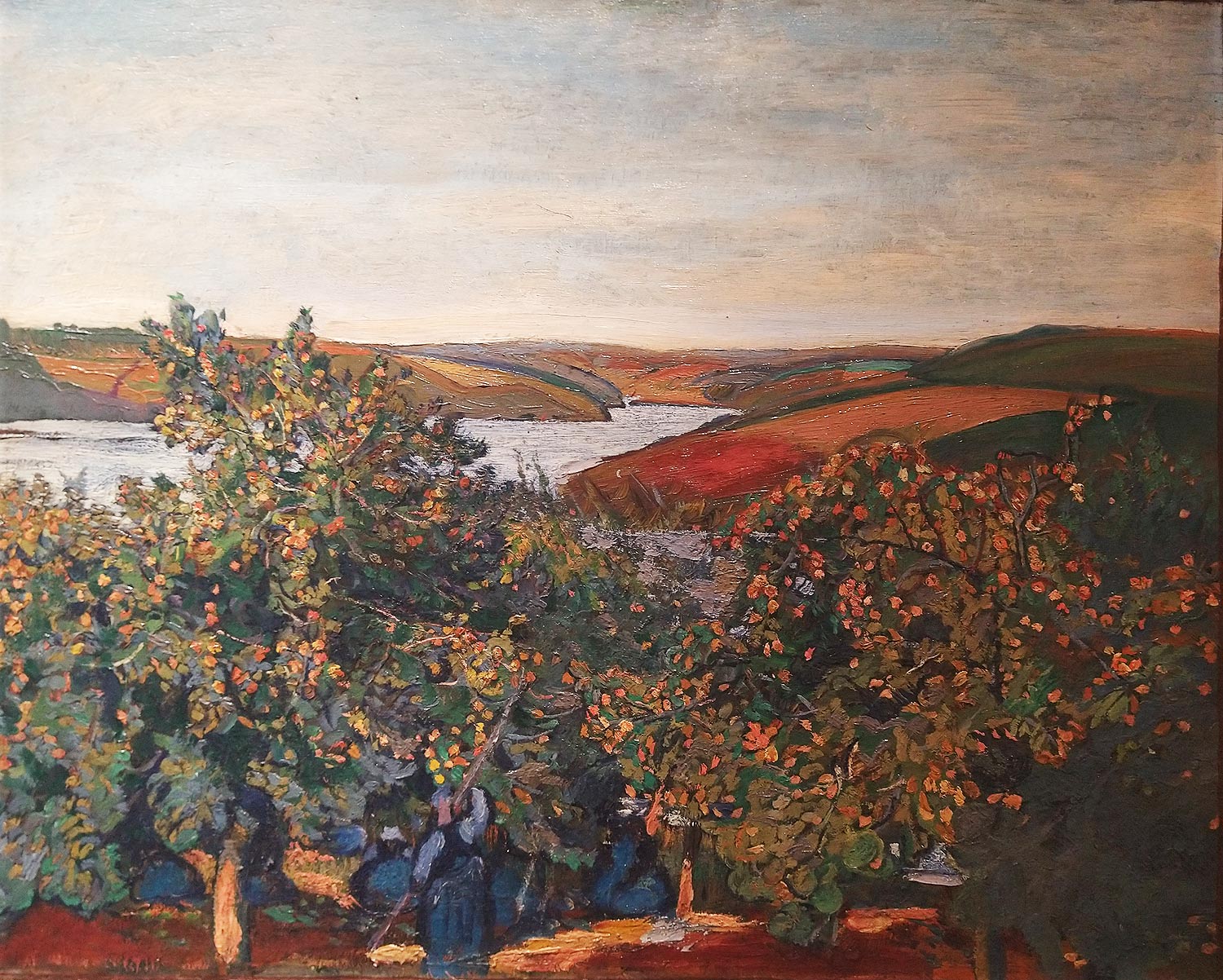 Anselmo Bucci, Studio di Bretagna (1913; olio su tela, 59 x 70 cm; Collezione privata)