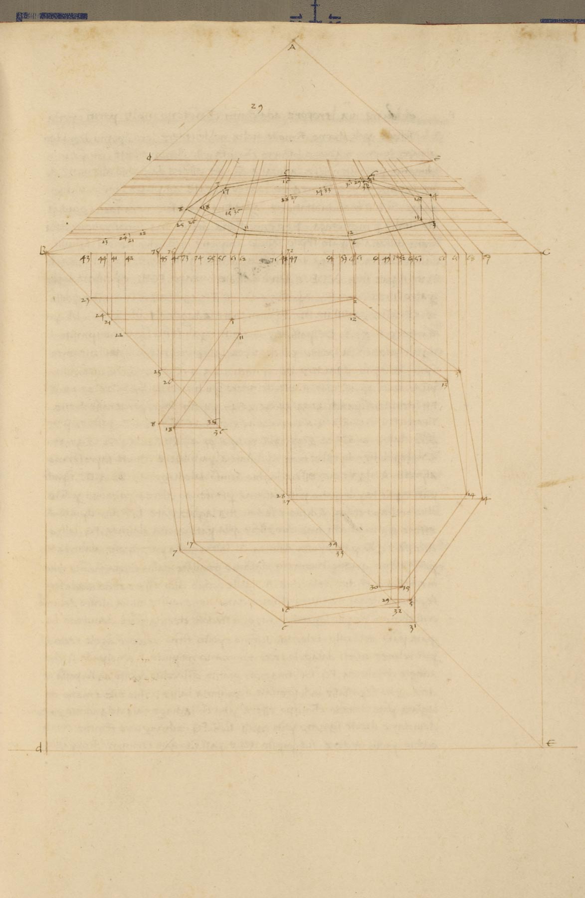 Piero della Francesca, De Prospectiva Pingendi (1474-1477; manoscritto; Parma, Biblioteca Palatina, Ms. Parm. 1576)