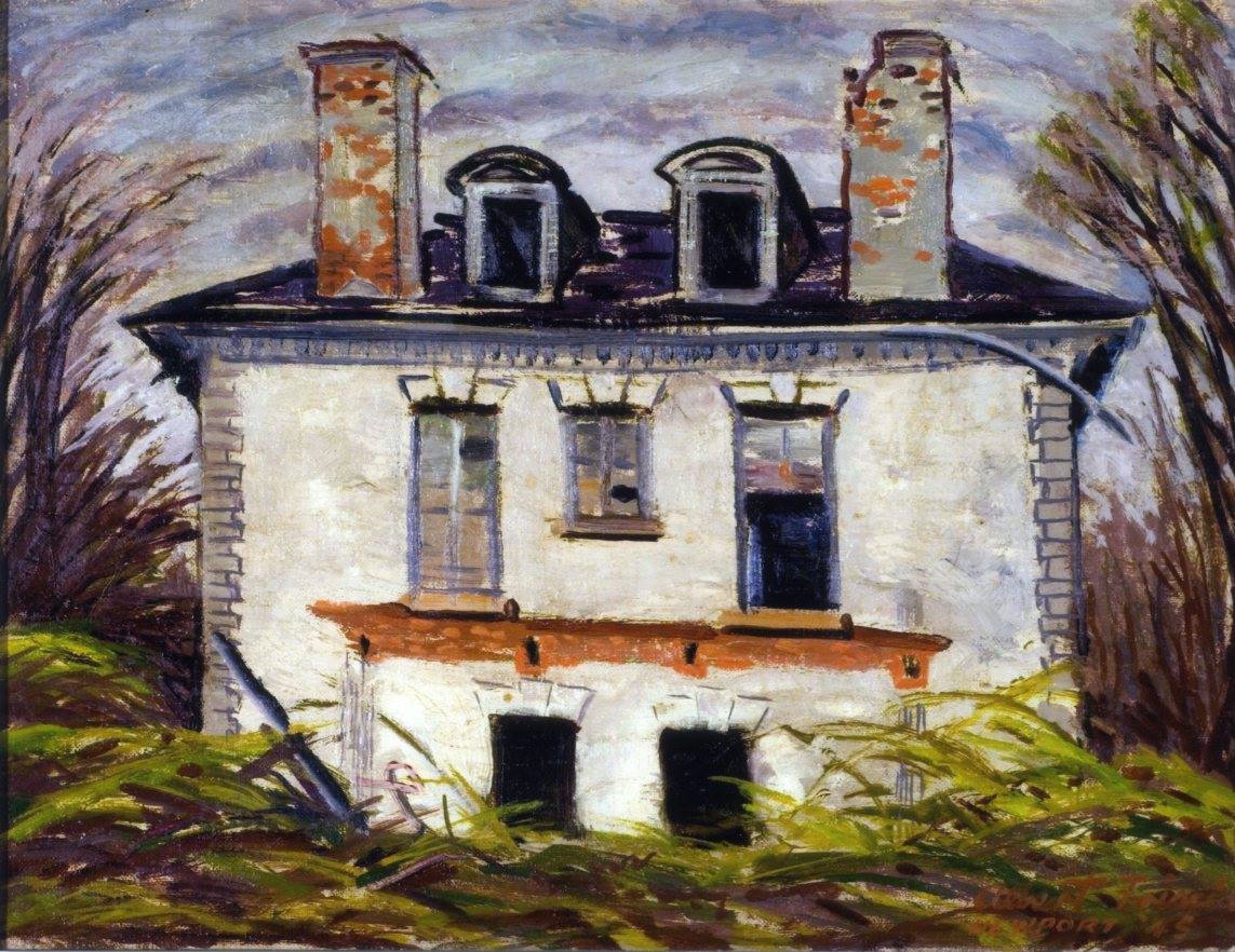 Albert Friscia, Abandoned House (1945; Potenza, Biblioteca Nazionale)