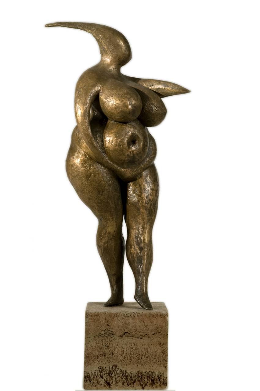 Albert Friscia, Venus (1960-1980; bronce, altura 38 cm; Potenza, Biblioteca Nacional)