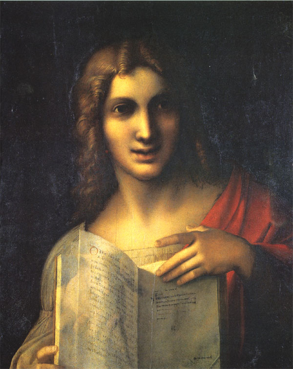 Correggio, Cristo giovane che mostra un libro (1512 circa; olio su tavola, 55 x 44 cm; Collezione privata)