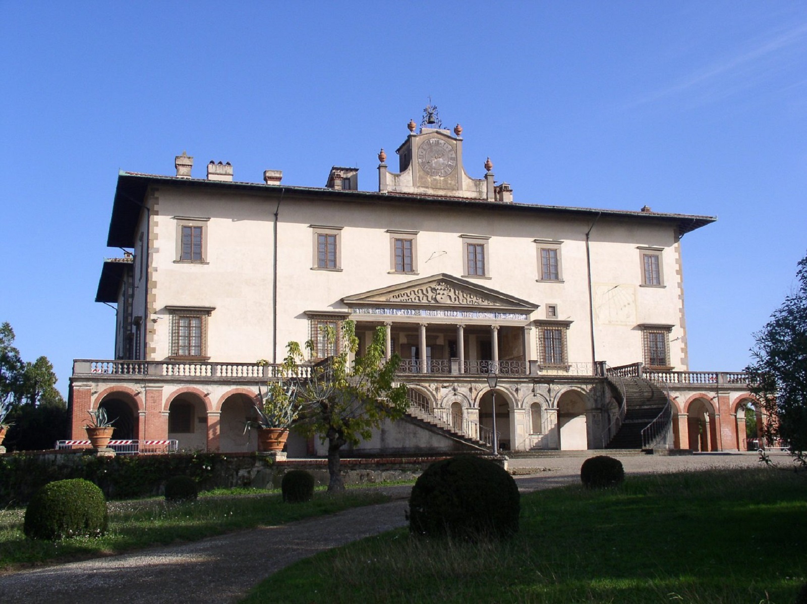 Medicean Villa of Poggio a Caiano. Photo Visit Tuscany