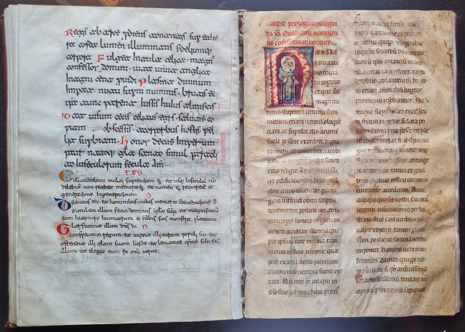 Un manoscritto doppio del XIII secolo per raccontare la vita di san