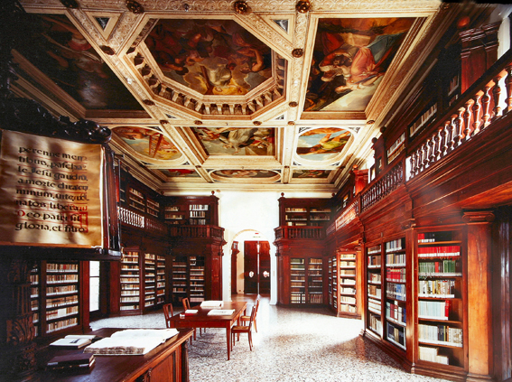 La Biblioteca Statale del Monumento Nazionale di Praglia