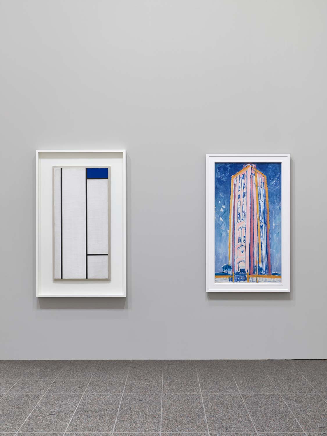 MondrianEvolution on display the evolution of Piet Mondrian's