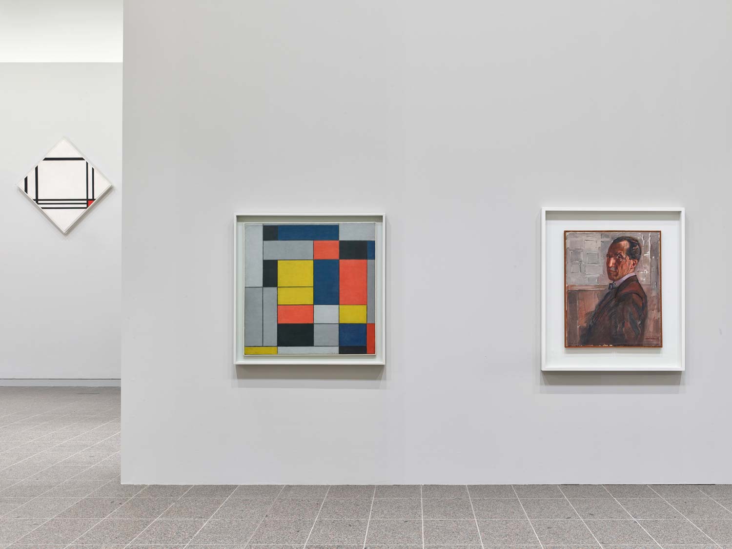 MondrianEvolution on display the evolution of Piet Mondrian's