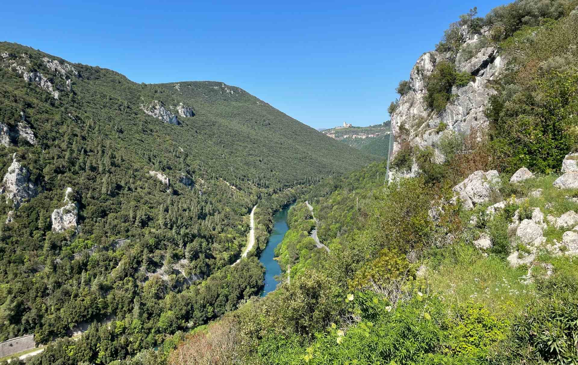 Le gole del Nera. Foto: Comune di Narni