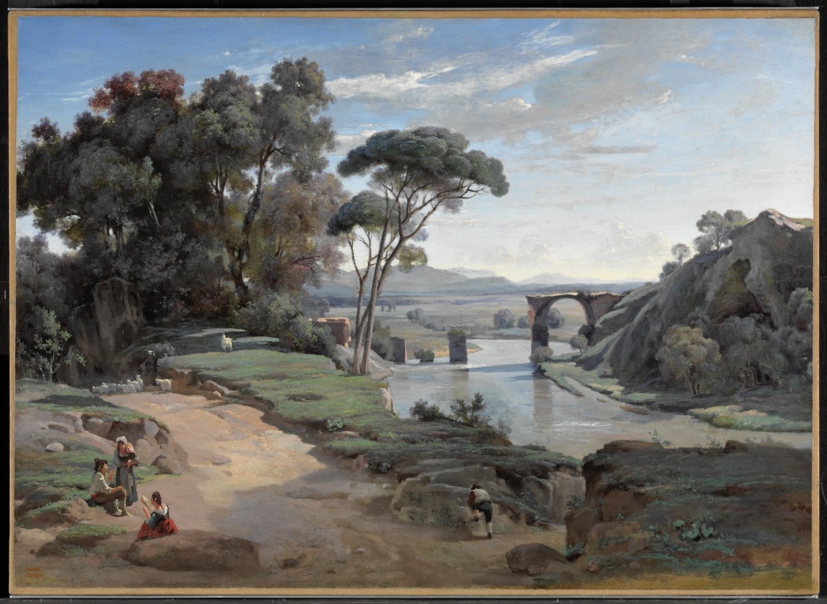 Jean-Baptiste-Camille, Il ponte di Narni (1827; olio su tela, 68 x 93 cm; Ottawa, National Gallery of Canada)