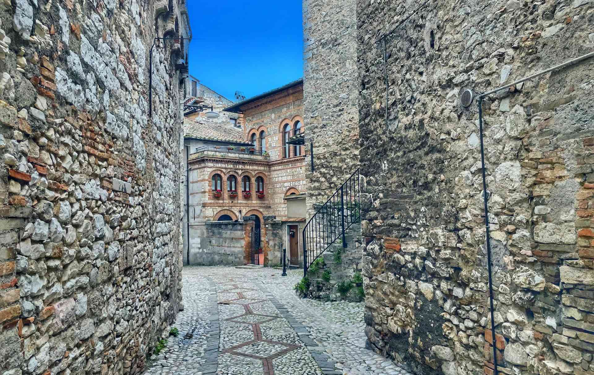 Via del Campanile. Foto: Comune di Narni