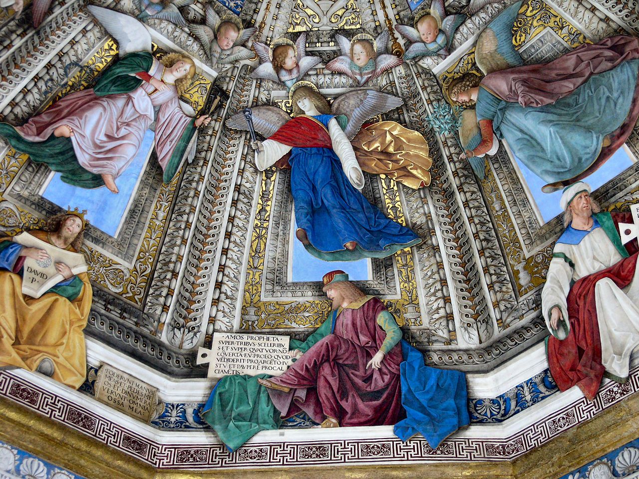 Melozzo da Forlì, Gli affreschi della sagrestia di San Marco
