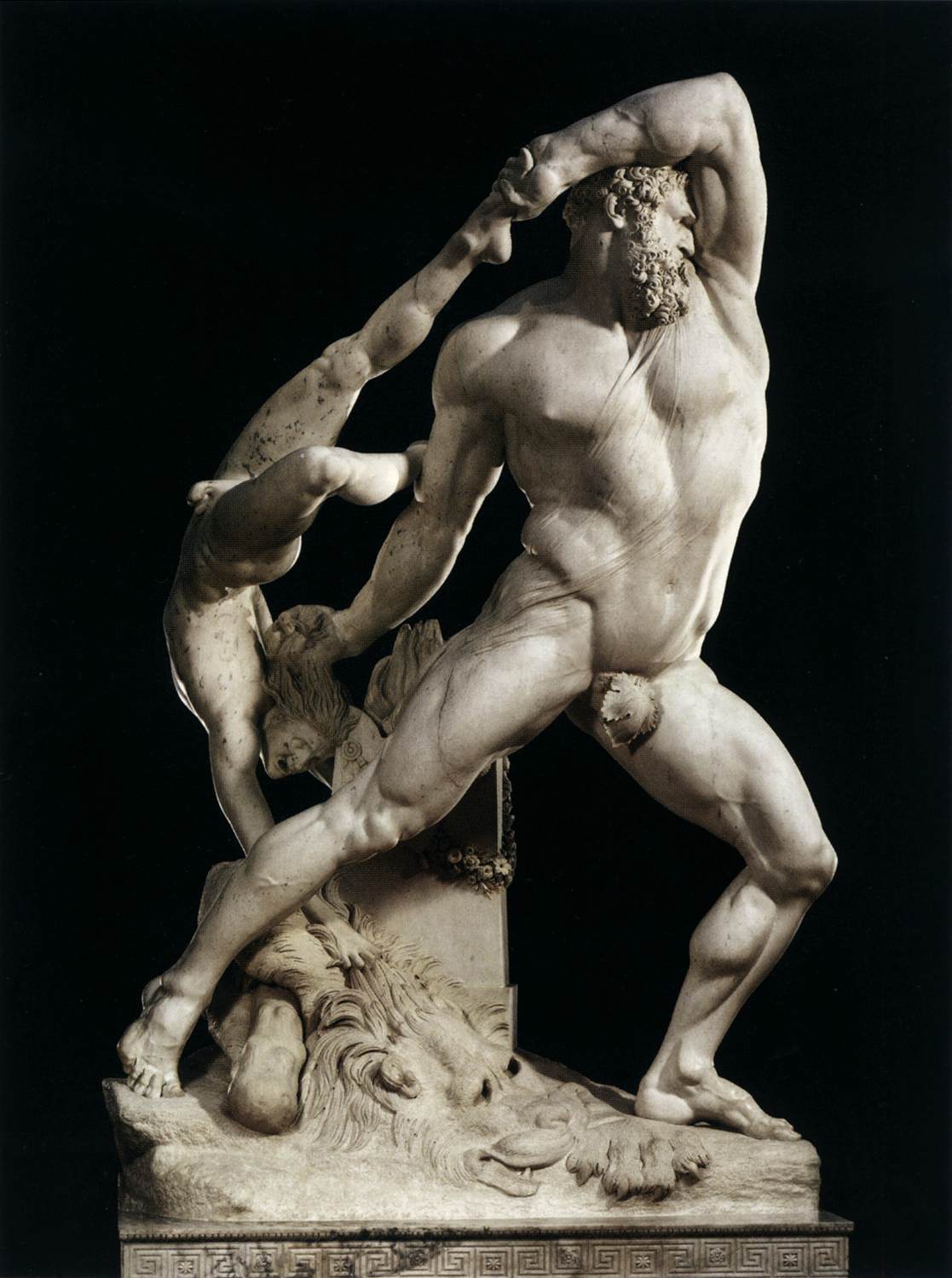 Antonio Canova, Ercole e Lica (1795-1815; marmo, altezza 335 cm; Roma, Galleria Nazionale d'Arte Moderna e Contemporanea)
