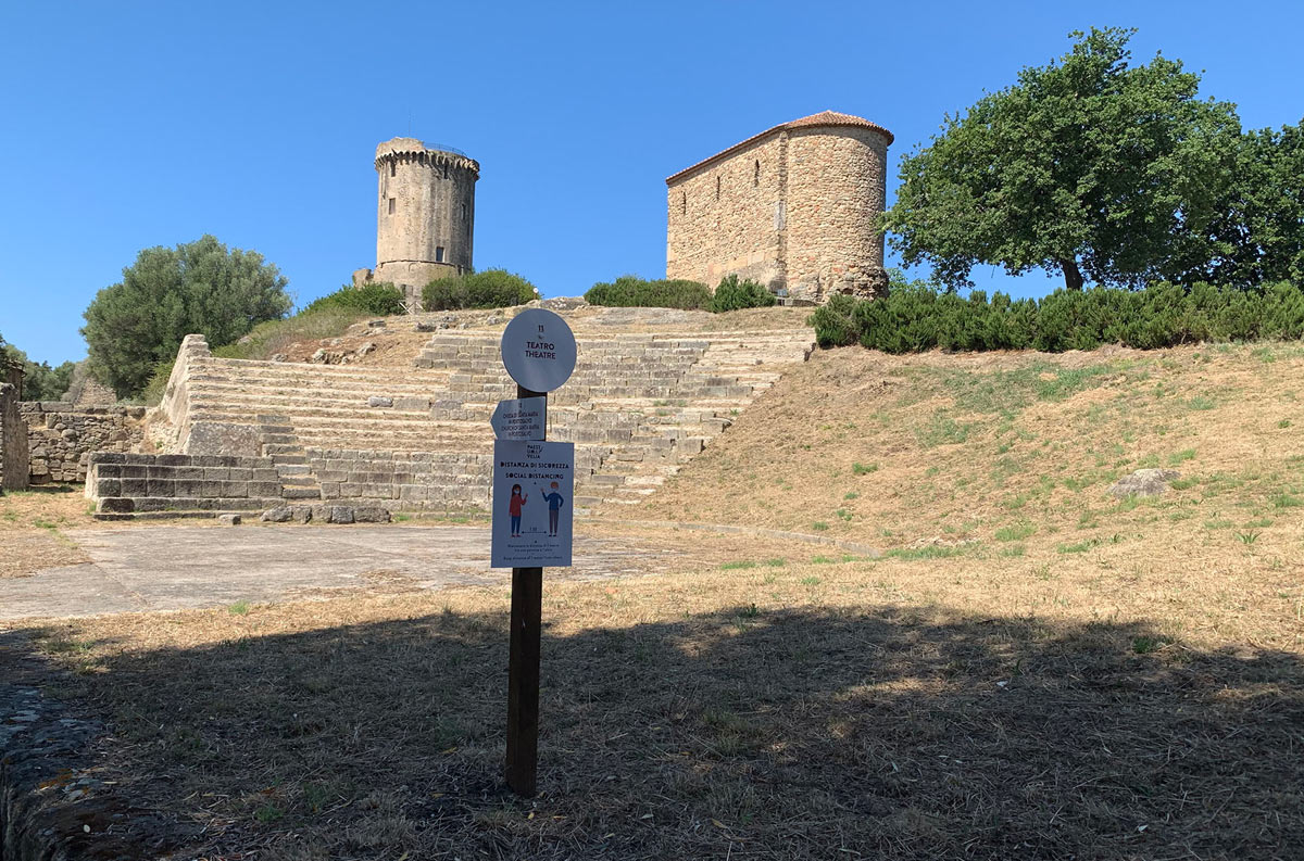 The archaeological area of Velia. Photo Archaeological Park of Paestum and Velia