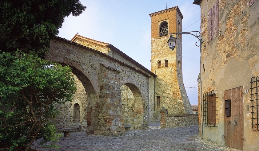 Loggia dei Vicari in Arquà Petrarca. Photos Visit Abano Montegrotto