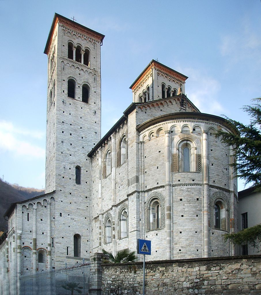 The Basilica of Sant'Abbondio in Como. Photo by Francesco Bini