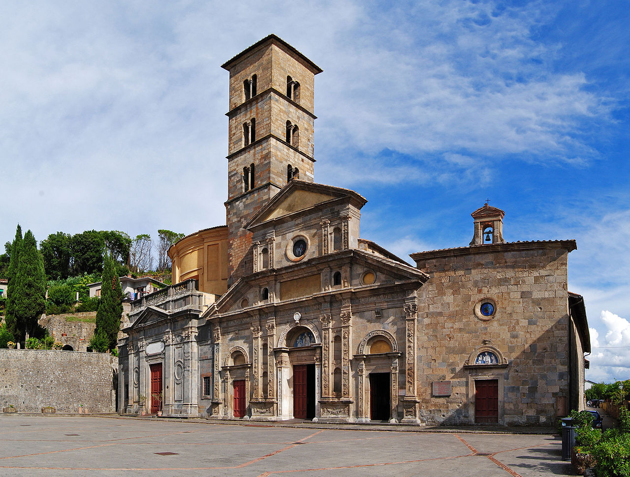 The Basilica of Santa Cristina in Bolsena