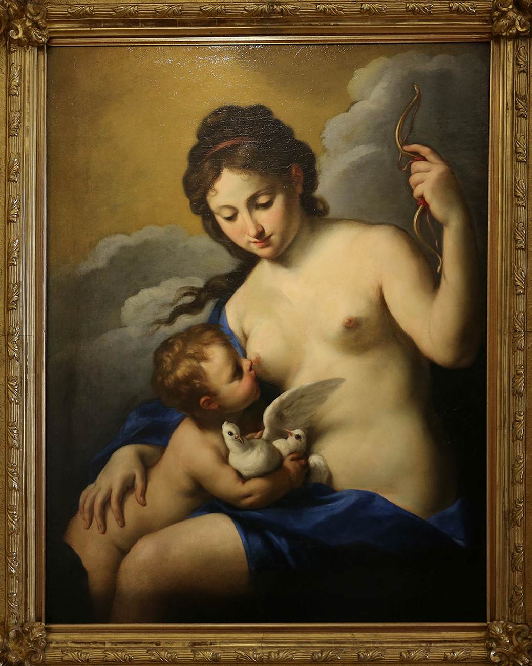 Carlo Cignani, Venere e Cupido (olio su tela; Torino, Galleria Sabauda)

