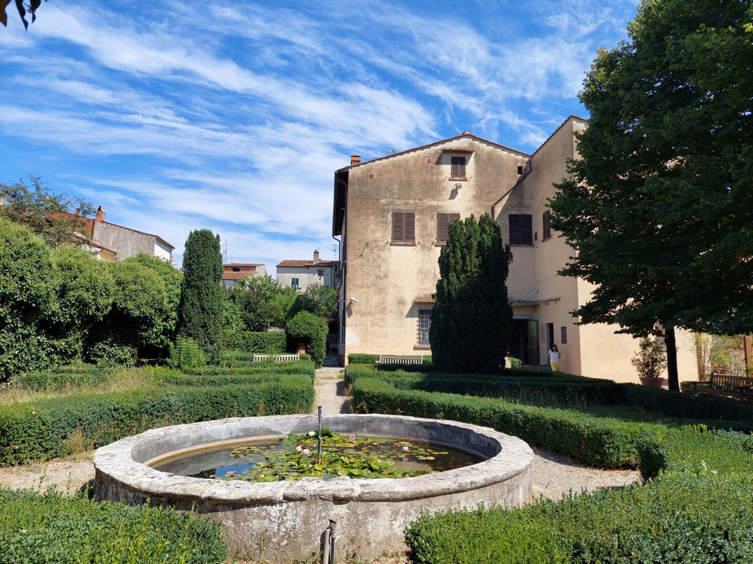 Casa Vasari e il suo cortile