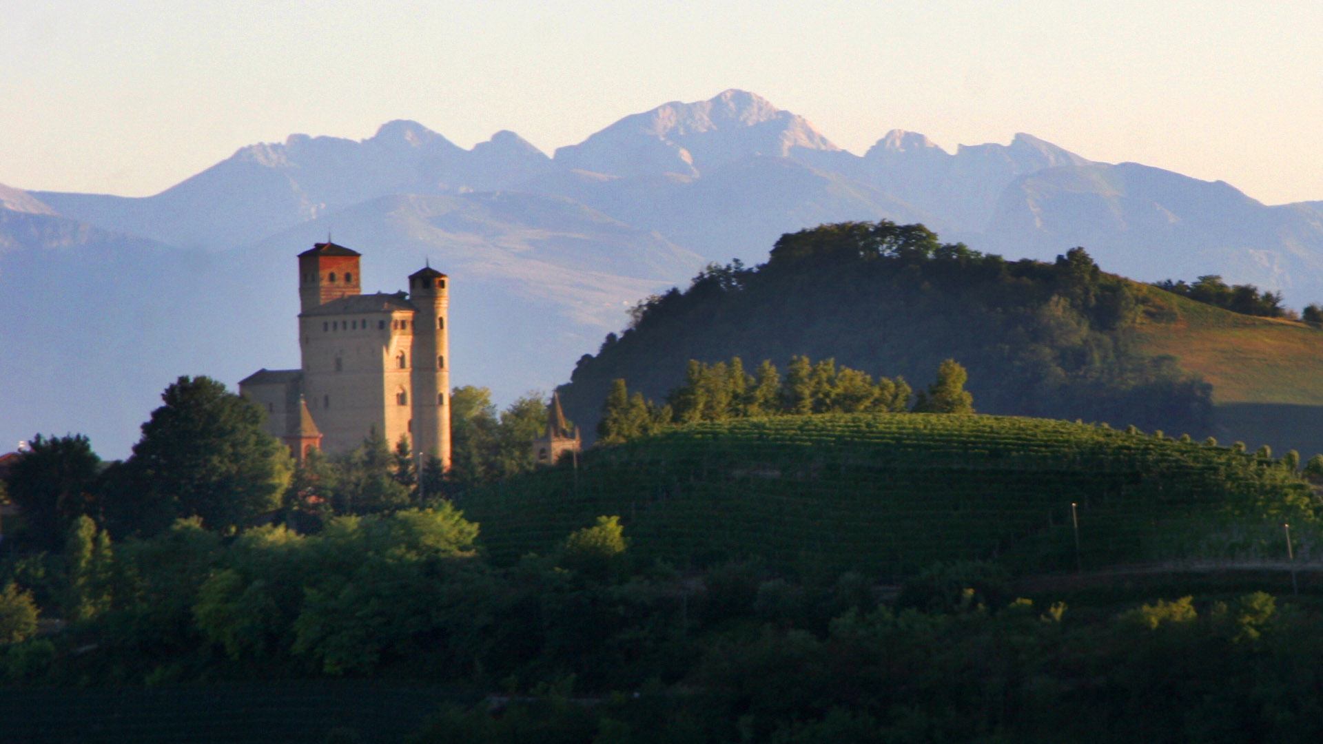 Le château de Serralunga d'Alba