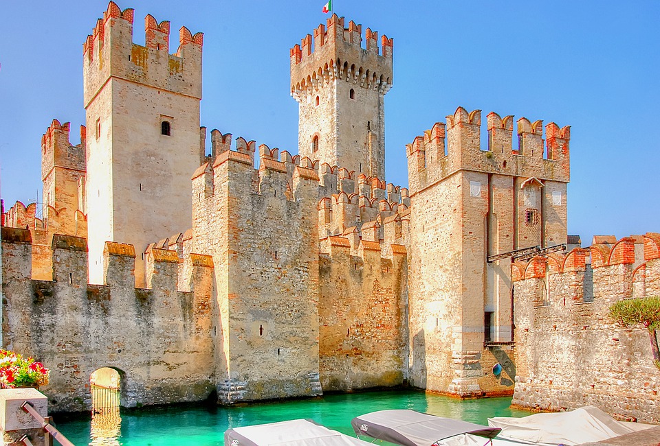 The castle of Sirmione