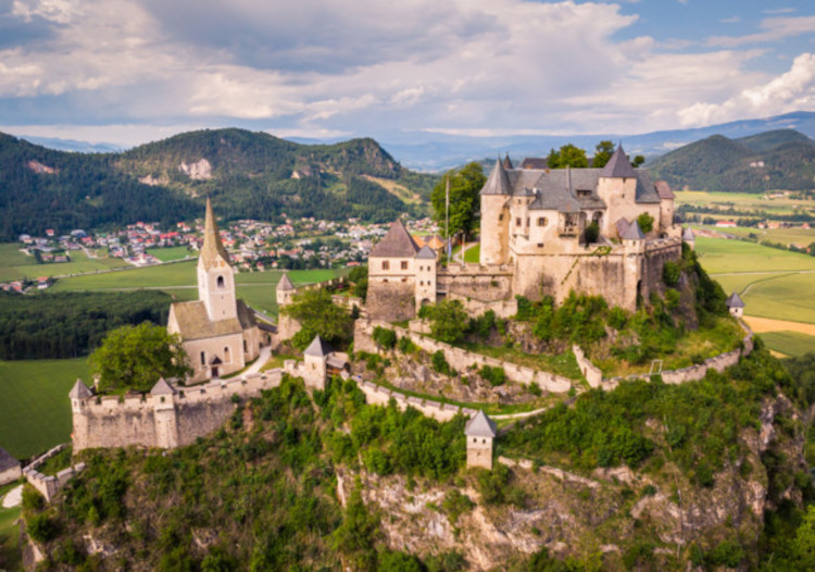 Il Castello di Hochosterwitz. Credit Austrian National Tourist Office. Foto di Michael Stabentheiner