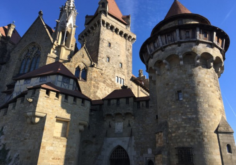 Il Castello di Kreuzenstein. Credit Burg Kreuzenstein