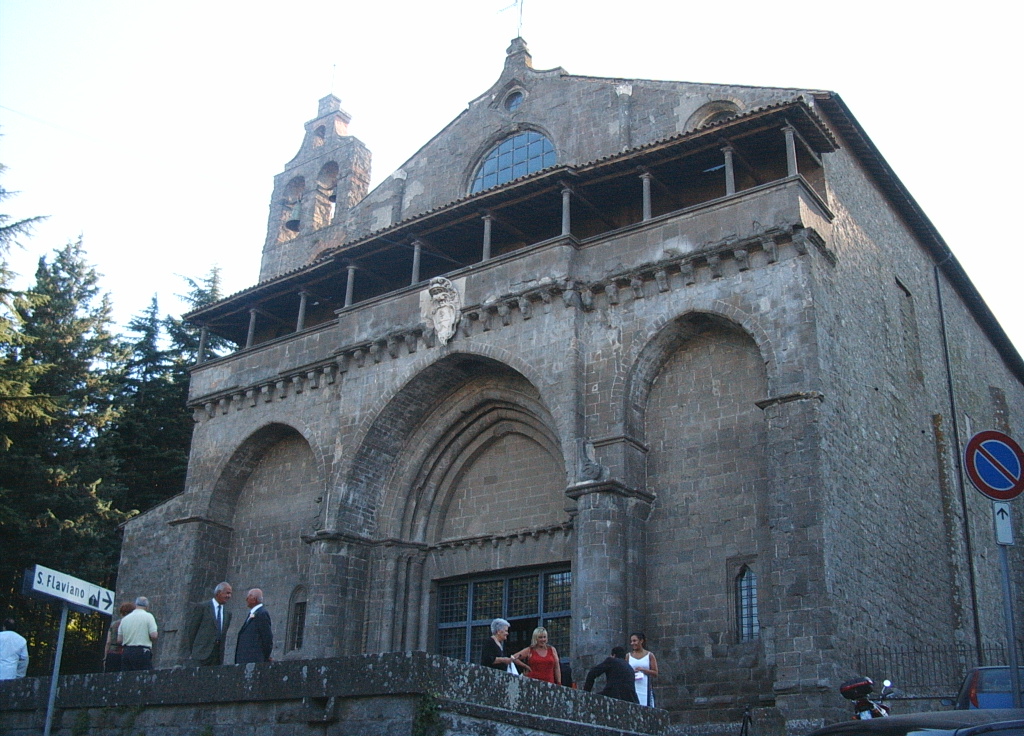 The church of San Flaviano in Montefiascone