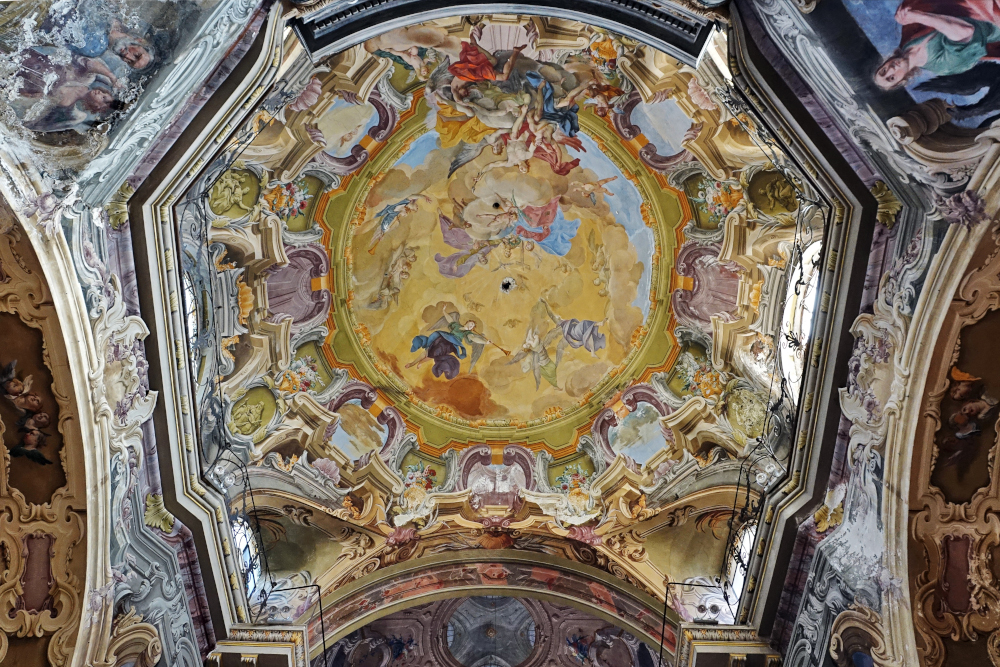 Affreschi nella chiesa di San Sebastiano