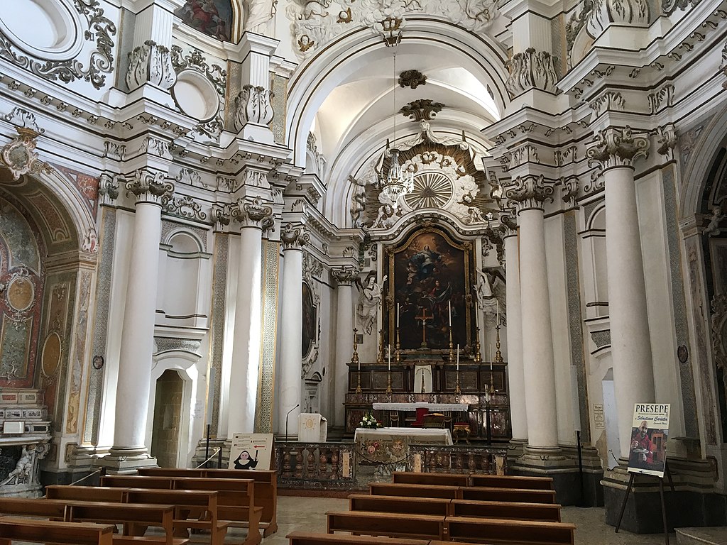 La chiesa di Santa Chiara a Noto