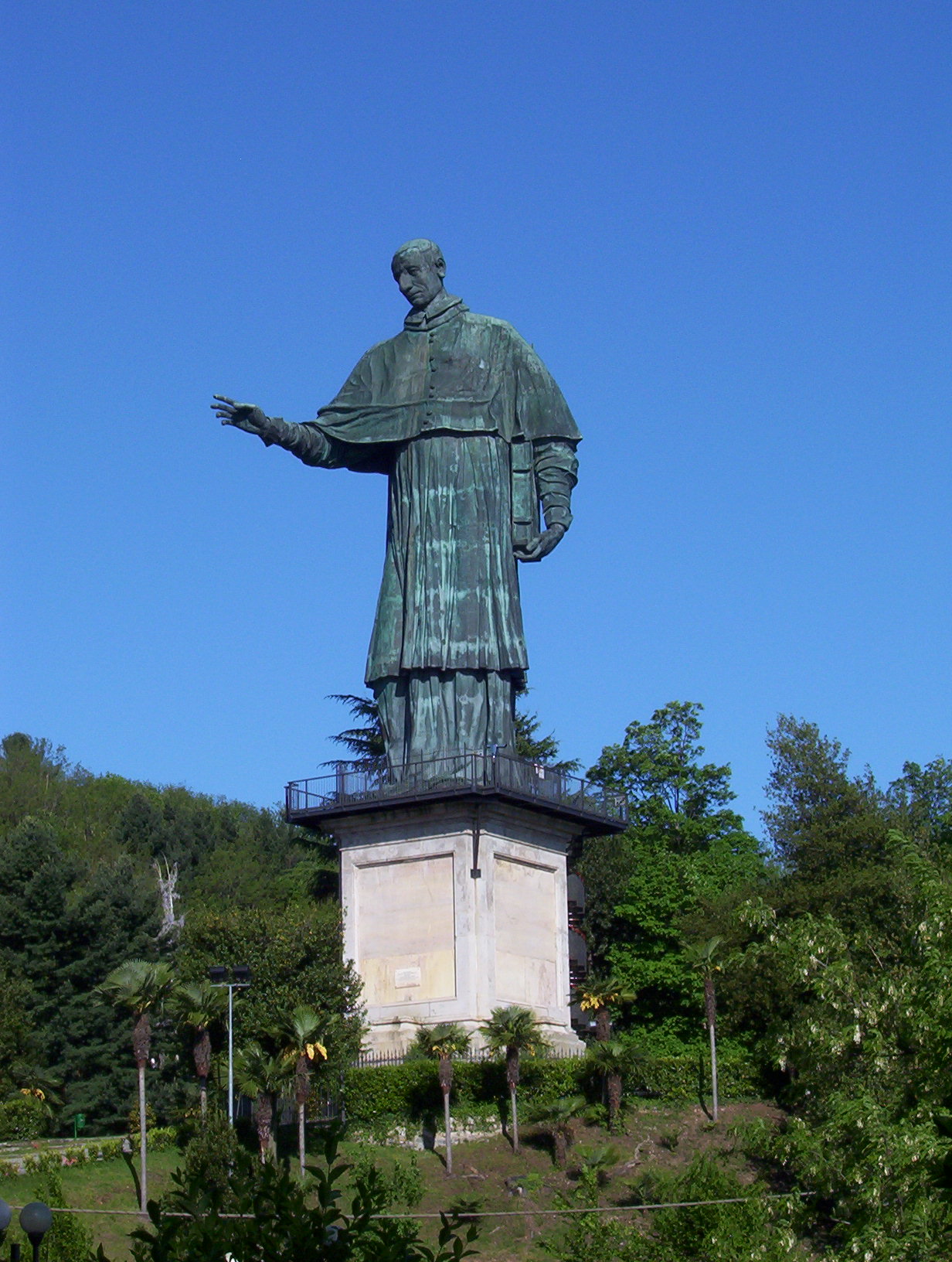 The Colossus of St. Charles Borromeo in Arona