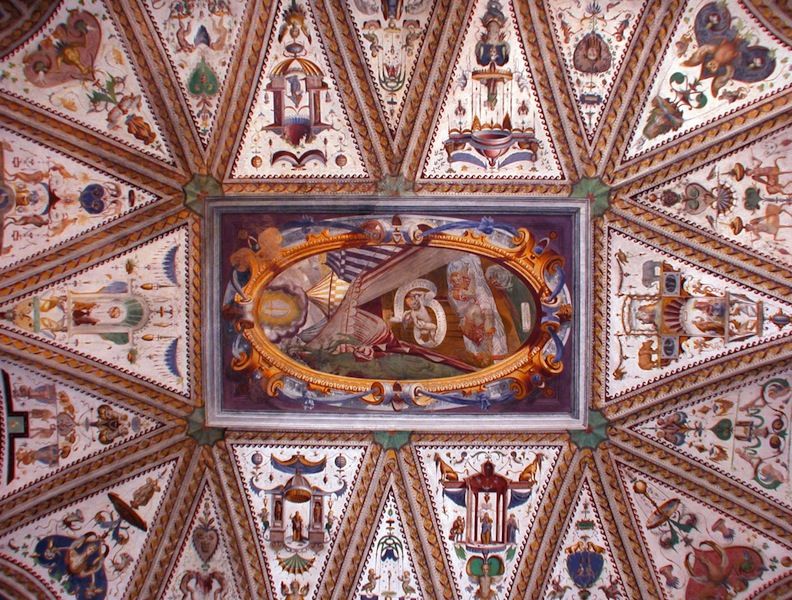 Decorazioni dello Studiolo della Certosa di Pavia