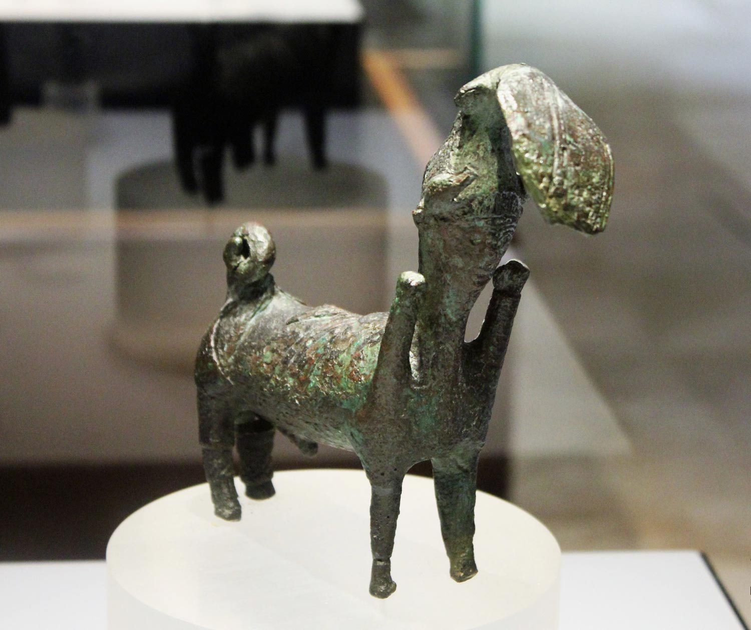 Nuragic art, Demon (10th-7th century BC; bronze; Cagliari, National Archaeological Museum).