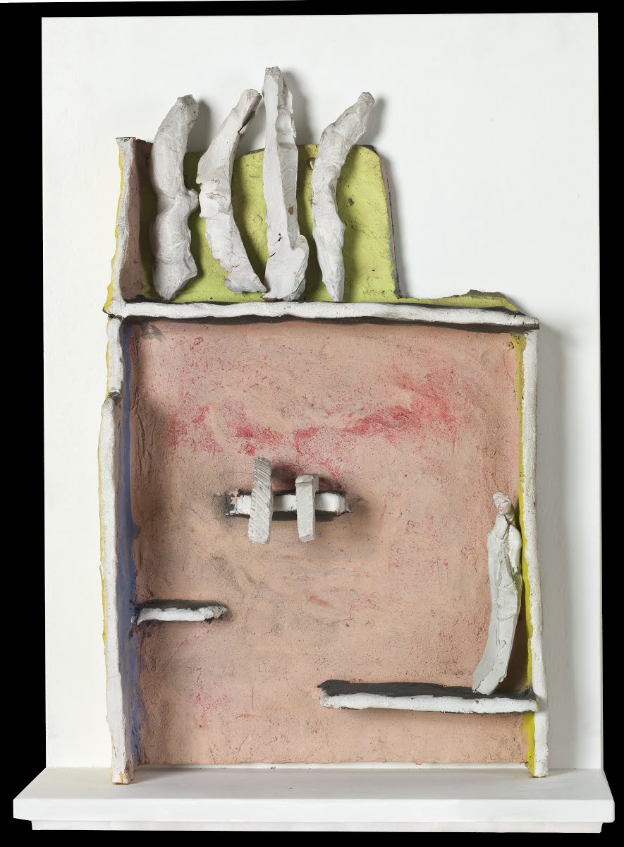 Fausto Melotti, Teatrino angoscia (1961; terracotta dipinta, 55 x 33 x 10 cm; Rovereto, Mart)
