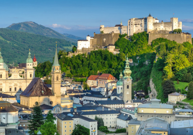 Fortezza Hohensalzburg. Credit Tourismus Salzburg GmbH. Foto di Günter Breitegger