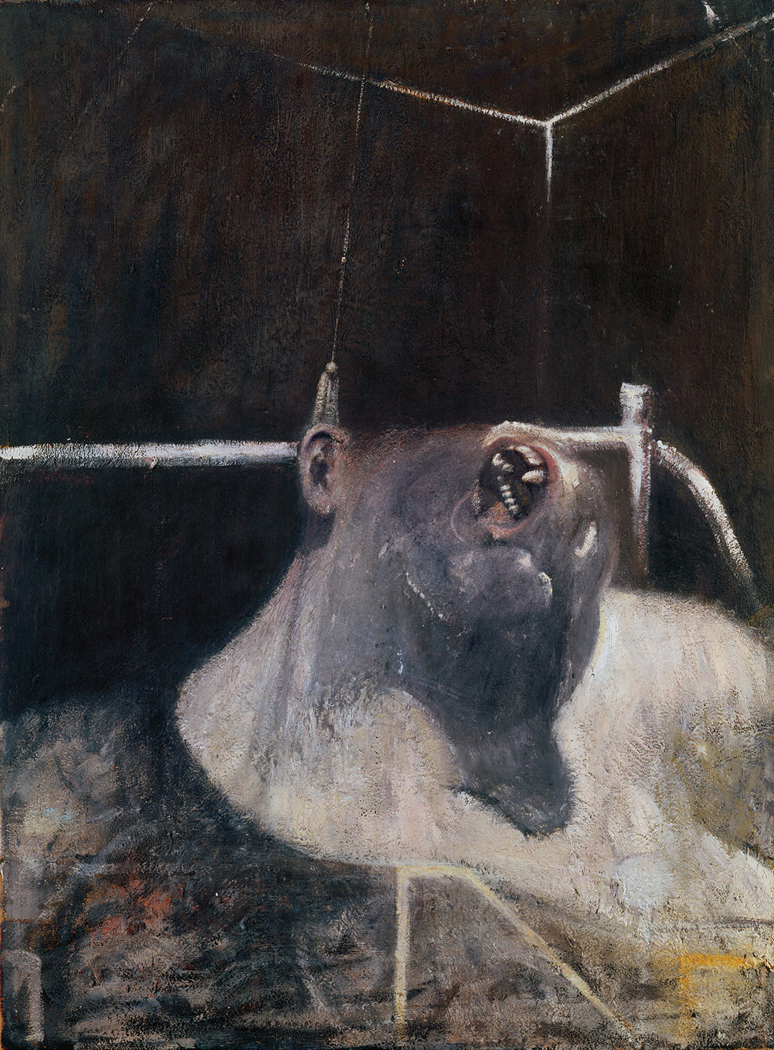 Francis Bacon, Head I (1948; olio su tela, 100,3 x 74,9 cm; New York, Richard Zeisler Collection)
