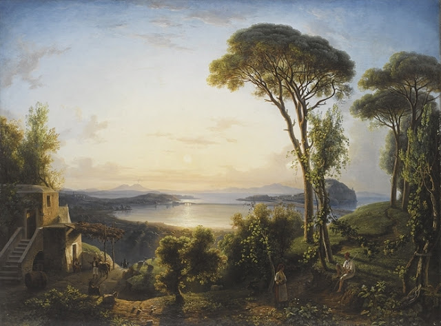 Gabriele Smargiassi, Il golfo di Pozzuoli da Baia (1841; olio su tela, 96,8 x 129,5 cm; Collezione privata)
 Gabriele Smargiassi, Il golfo di Pozzuoli da Baia (1841; olio su tela, 96,8 x 129,5 cm; Collezione privata)