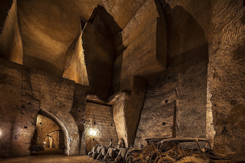 Galleria Borbonica. Foto Associazione Culturale Borbonica Sotterranea