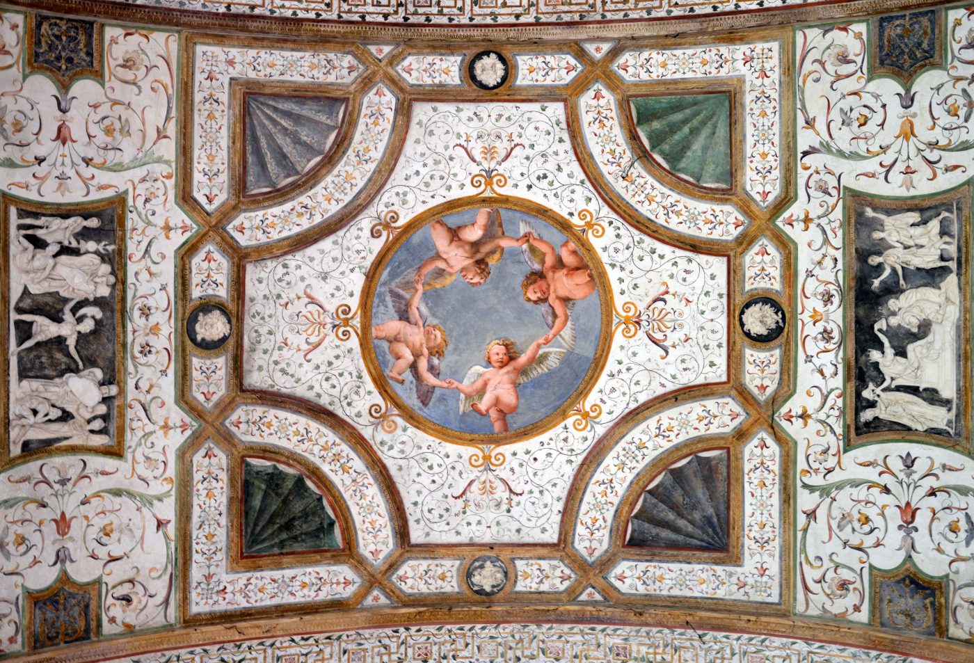 Decorazioni della Galleria dei Mesi di Palazzo Ducale a Mantova