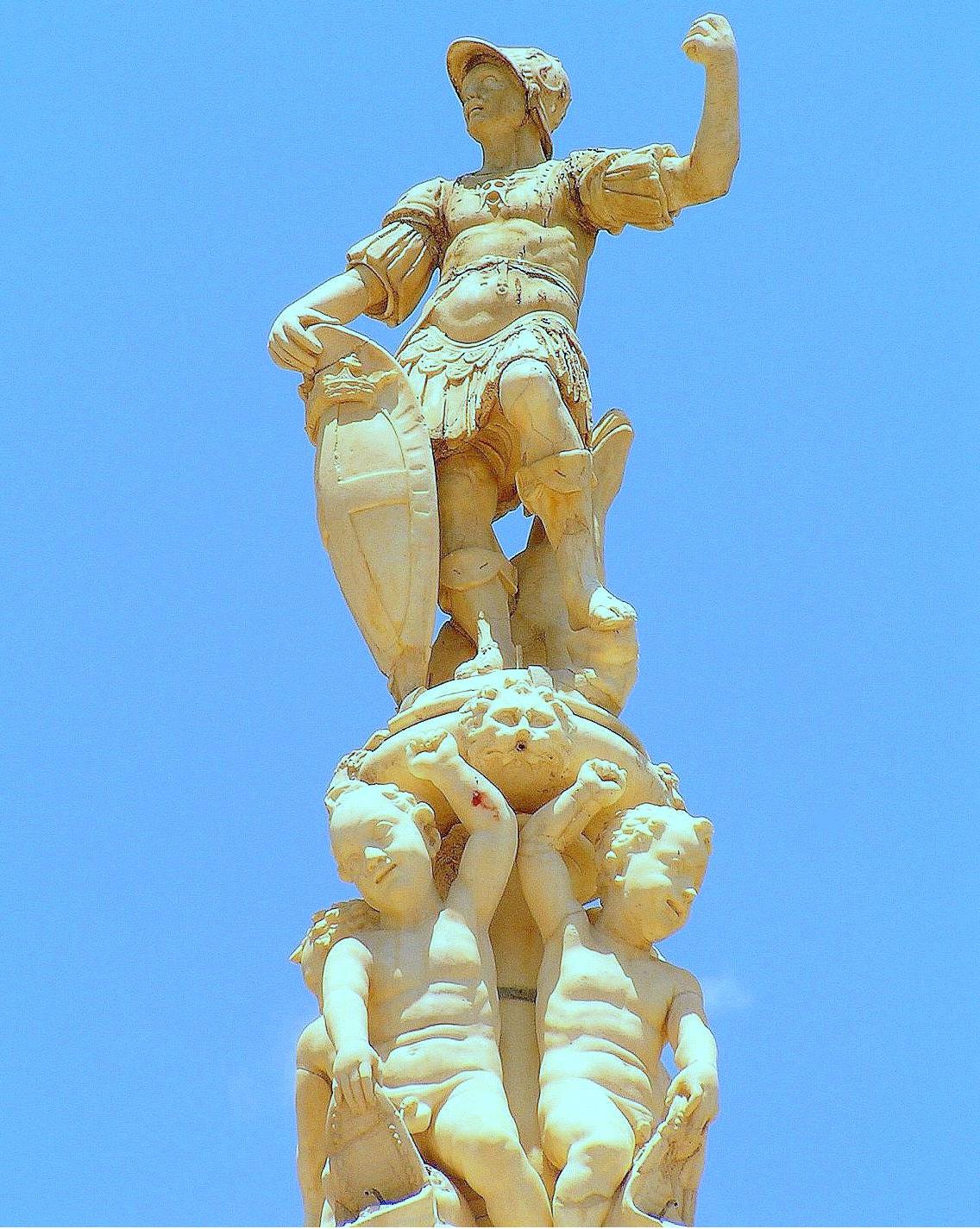 Giovanni Angelo Montorsoli, Fontana di Orione (1547-1551; marmo; Messina, Piazza Duomo)
