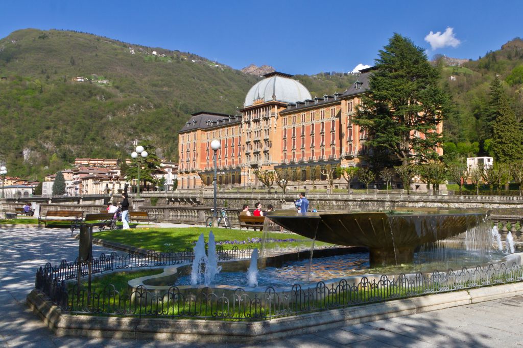 Il Grand Hotel. Foto Agenzia per lo sviluppo e la Promozione Turistica della Provincia di Bergamo