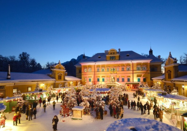 Villa delle delizie a Hellbrunn. Credit Tourismus Salzburg GmbH. Foto di Roland Zauner