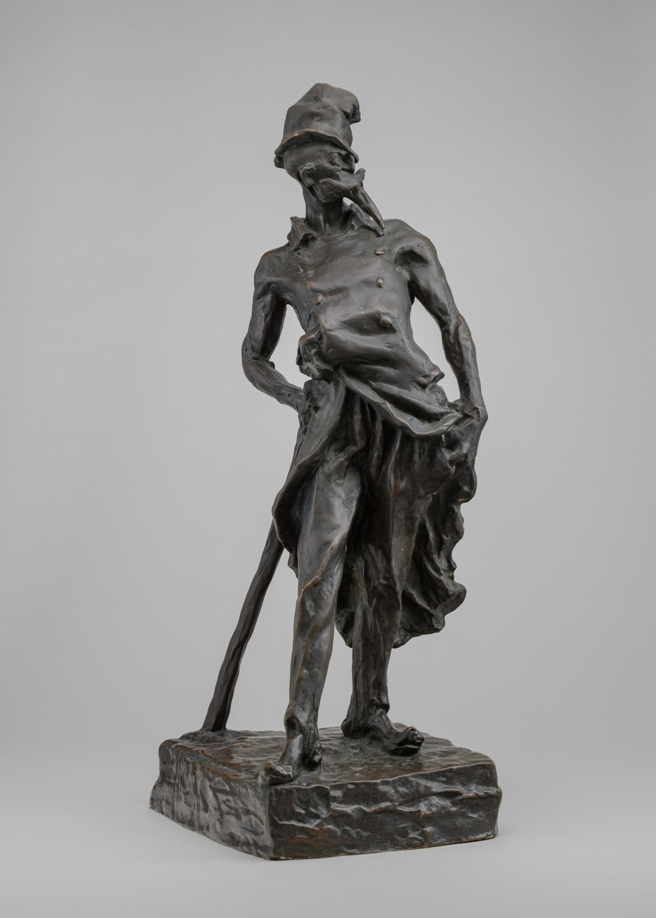 Honoré Daumier, Ratapoil (1851; bronzo, 43,5 x 16,4 x 18,2 cm; Washington, National Gallery of Art)
 Honoré Daumier, Ratapoil (1851; bronzo, 43,5 x 16,4 x 18,2 cm; Washington, National Gallery of Art)