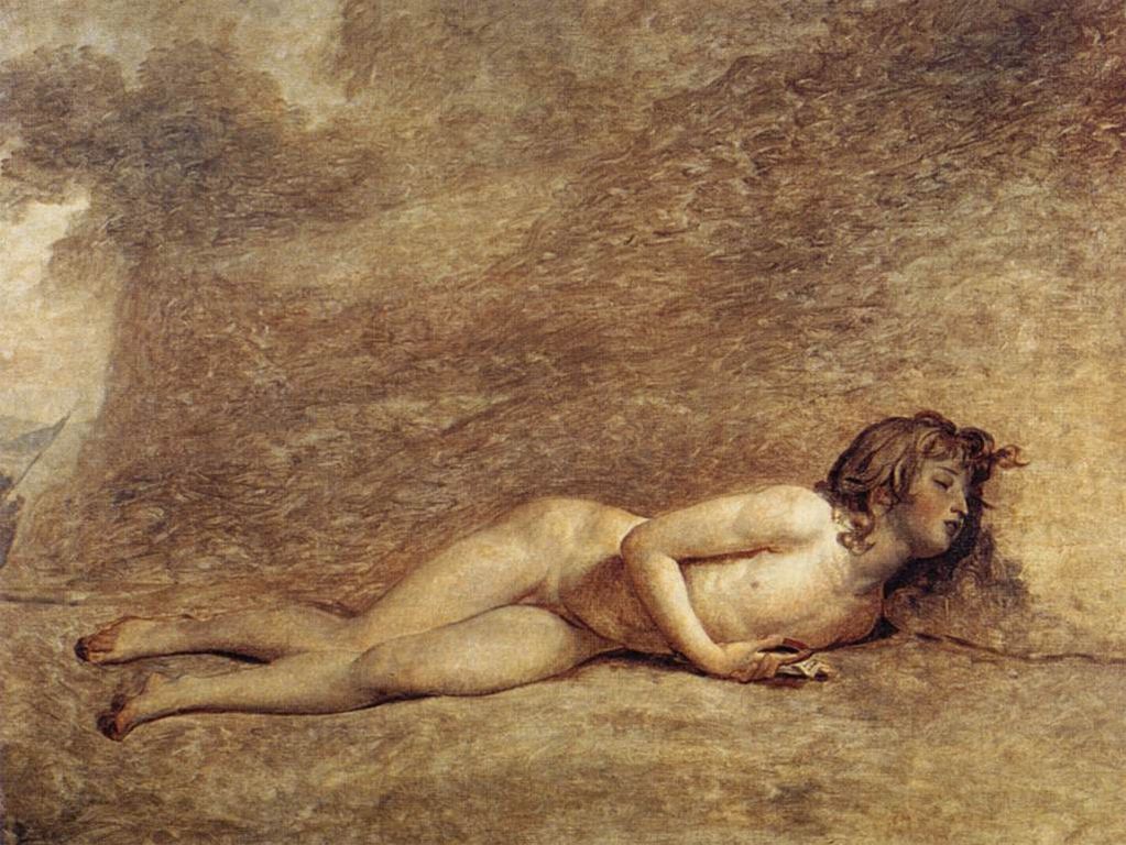 Jacques-Louis David, La morte del giovane Barra (1794; olio su tela, 118 x 155 cm; Avignone, Musée Calvet)
