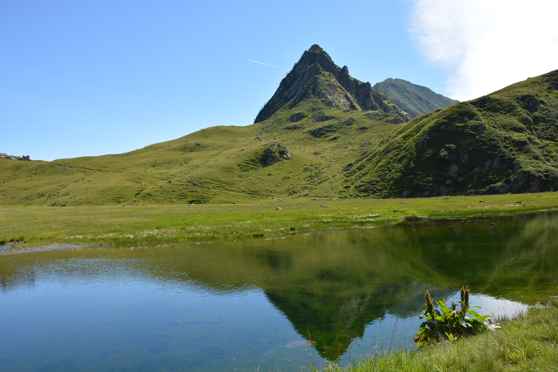 Il lago Baranca