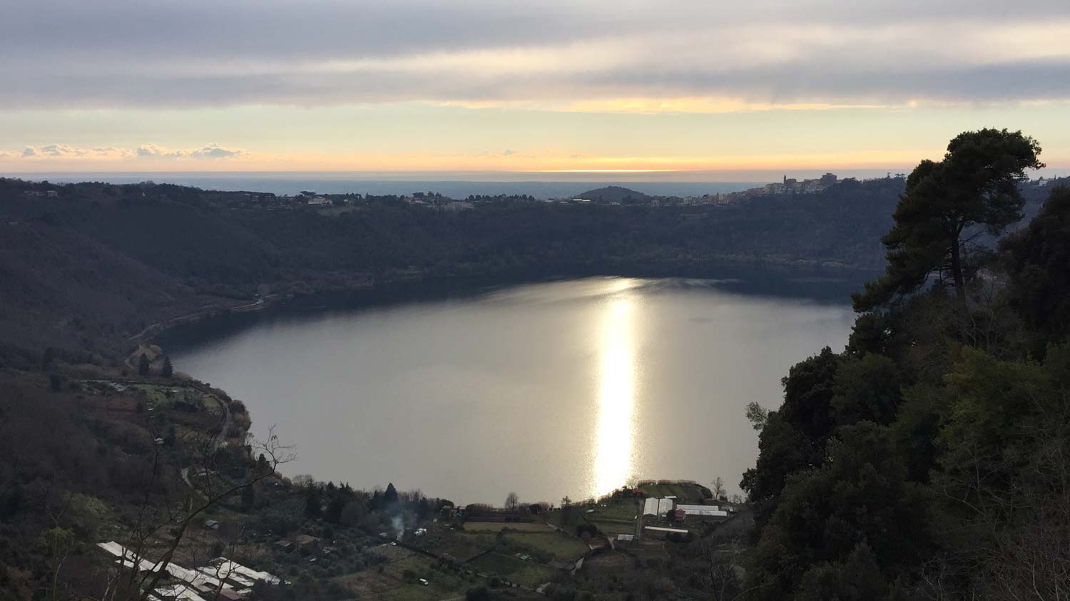 Il lago di Nemi. Foto Comune di Nemi