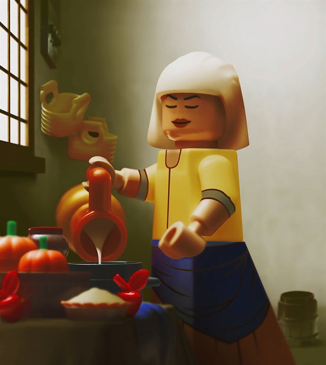 Lee Ki-Young, La lattaia di Vermeer