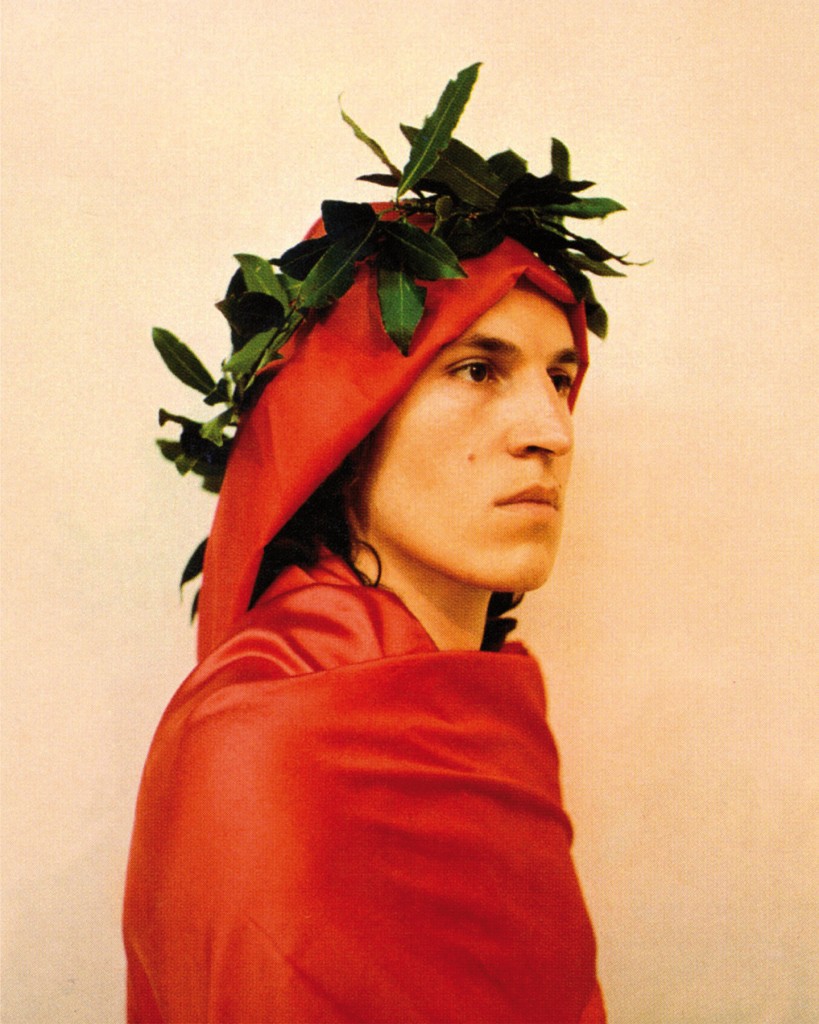 Luigi Ontani, Dante (1972; fotografia, 80 x 65 cm; Collezione Fabio Sargentini)
