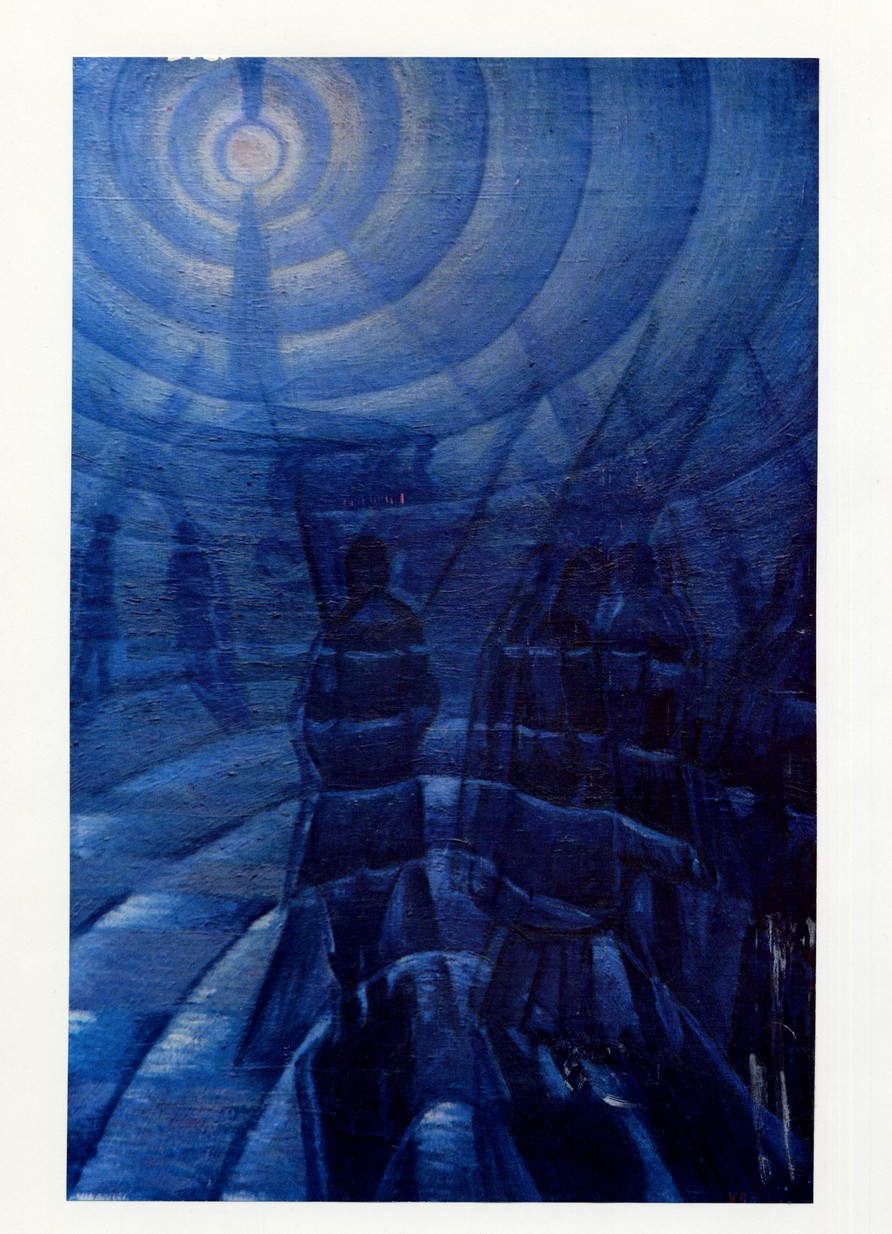 Luigi Russolo, Solidità della nebbia (1913; olio su tela; Collezione privata)
